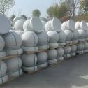 海南 白麻花岗岩石材圆球，石球，挡车球，隔离球，景观石球，风水球等