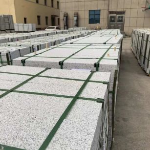 海南 白麻花岗岩5.0公分荔枝面地铺石