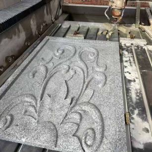 海南 白麻别墅干挂雕花板