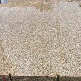 海南 黄金麻花岗岩石材方料