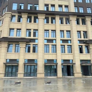 海南 黄金麻花岗岩荔枝面小区外墙干挂