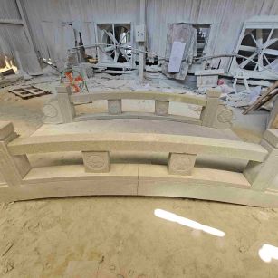 海南 芝麻灰花岗岩异形加工-拱桥，石桥