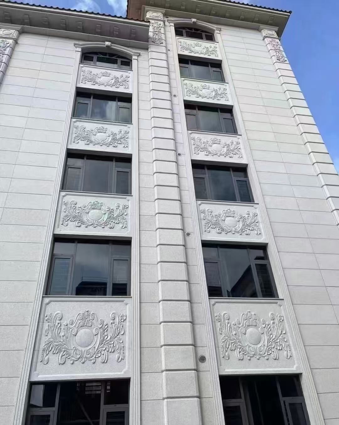 海南 白麻荔枝面花岗岩别墅外墙干挂