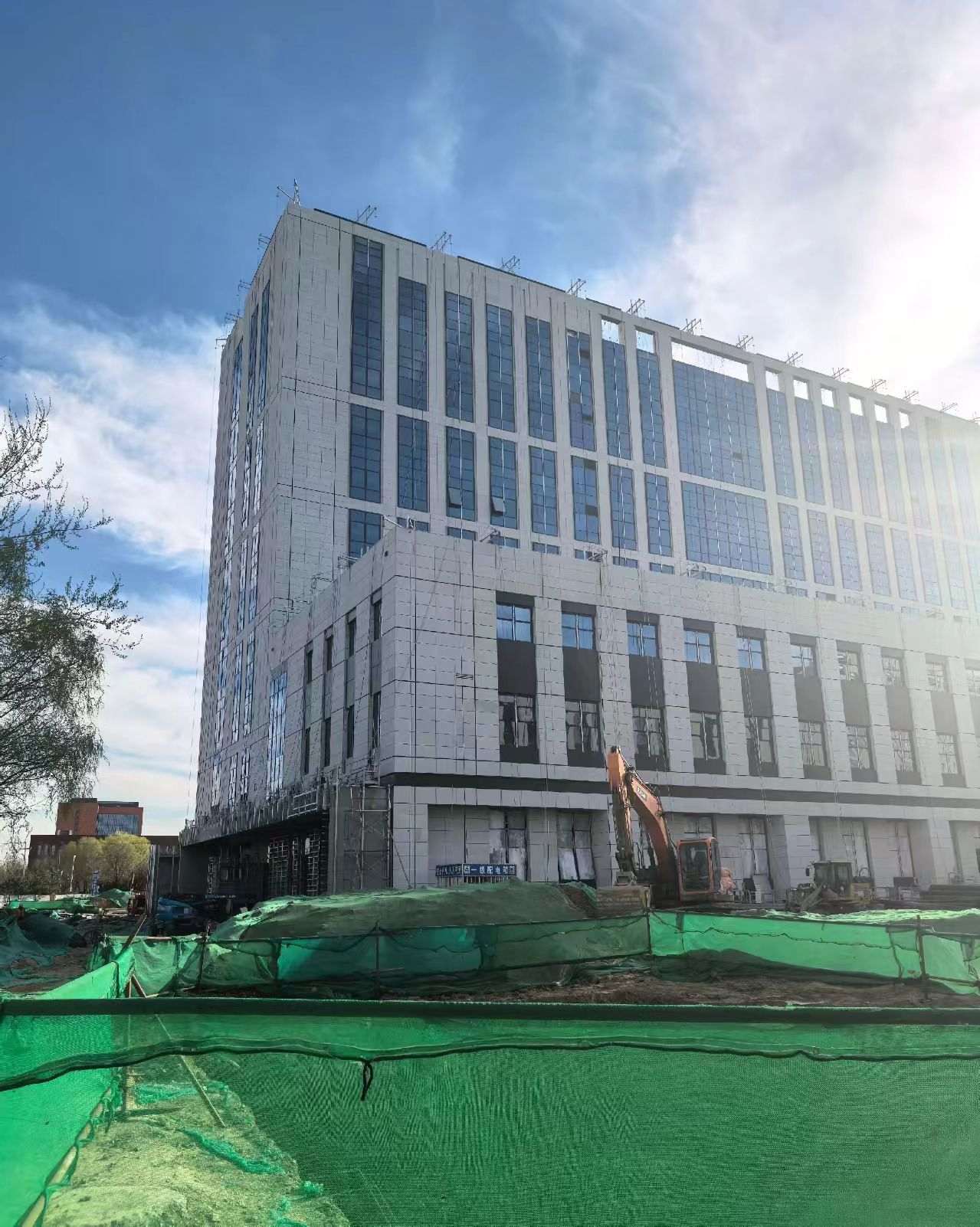 海南 白麻花岗岩石材外墙干挂