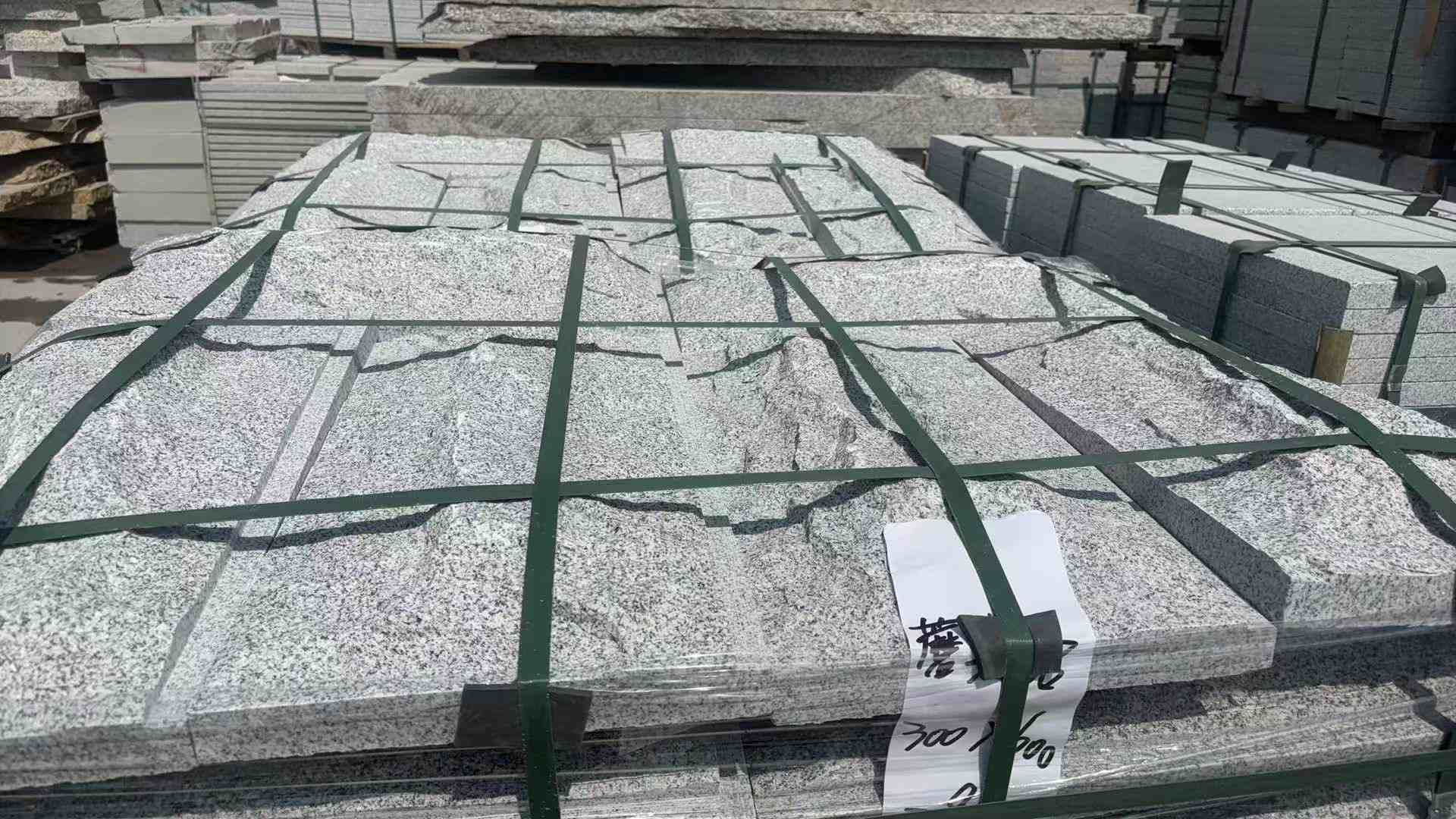 海南 芝麻白蘑菇石成品